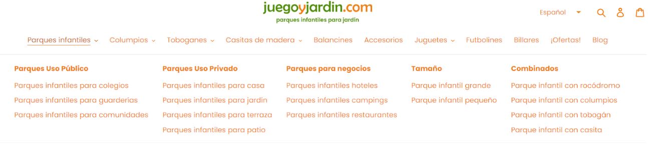 migas de pan y enlaces internos