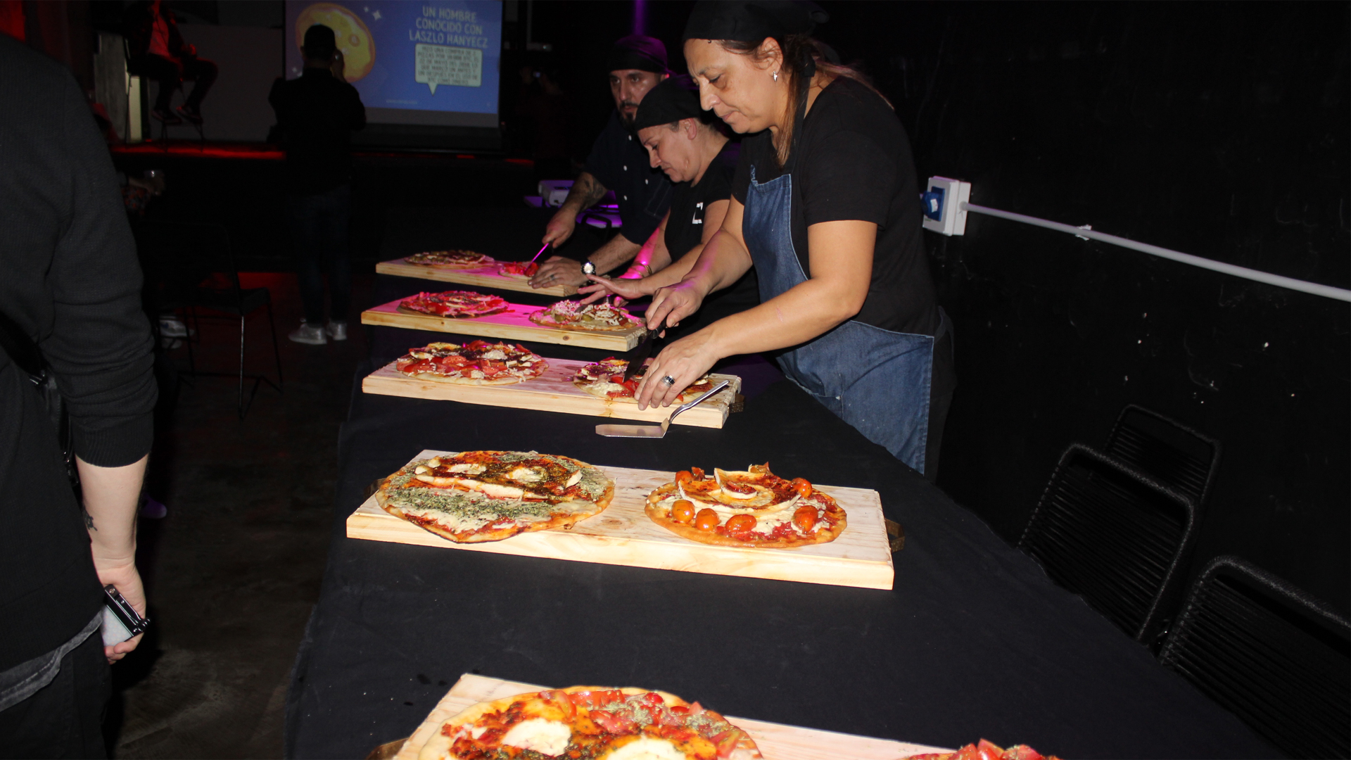 Coinex celebró Pizza Bitcoin Day en el centro de Buenos Aires (Cortesía: Twitter Coinex)