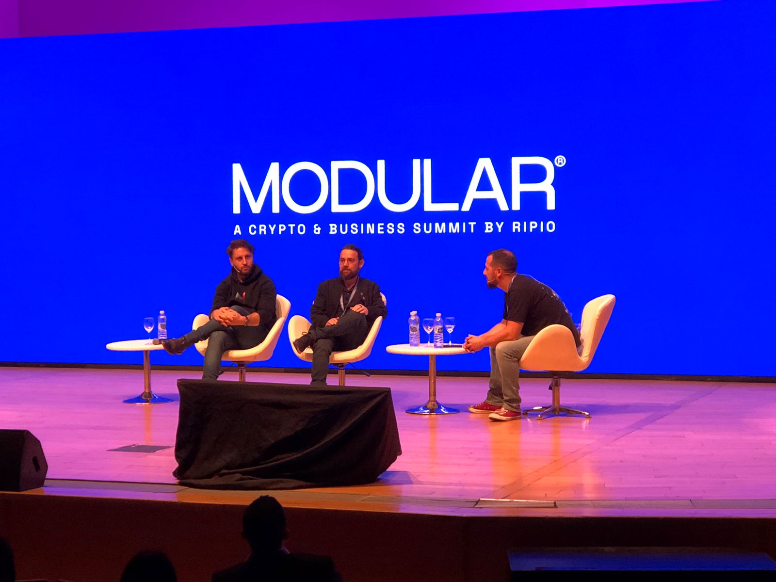 Mariano Di Pietrantonio, de Num Finance y Sebastián Serrano, CEO de Ripio, revelaron los detalles de la nueva blockchain latinoamericana 'LaChain'