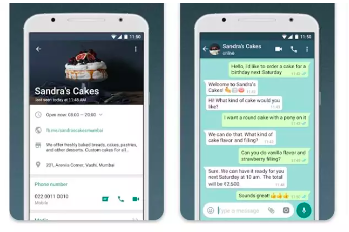 Whatsapp no muestra los números de teléfono
