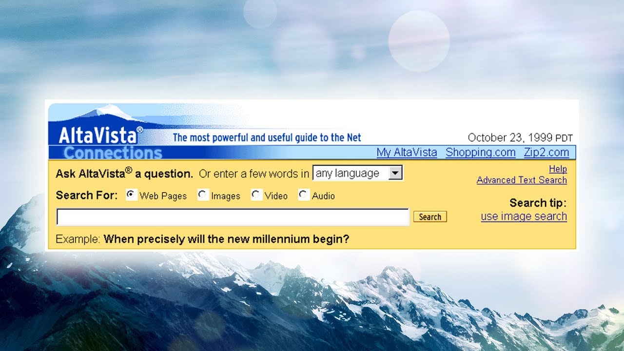 Altavista: amo y señor de las búsquedas en los primeros años de Internet, pero no pudo contra Google
