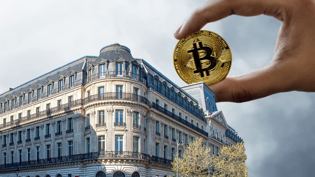 Bitcoin y el banco Société Generale.