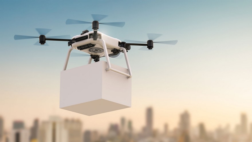 Los drones se utilizan cada vez más en la industria logística