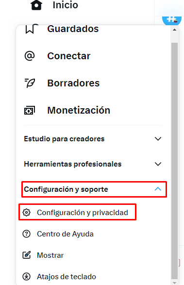 Segundo paso para eliminar cuenta de twitter