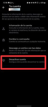último paso para desactivar tu cuenta de twitter