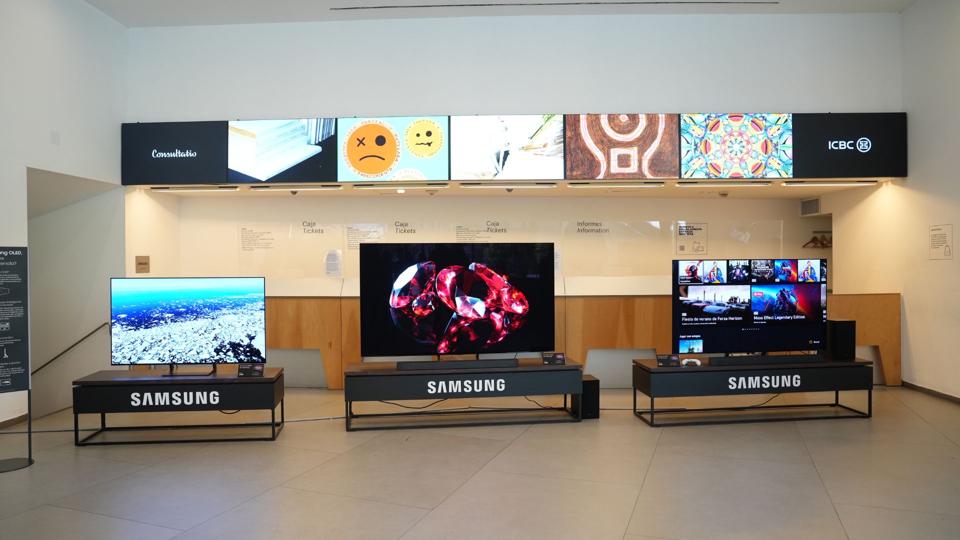 El nuevo lineal de televisores premium de Samsung incluyen tres dispositivos con tecnología OLED: de 55, 65 y 75 pulgadas