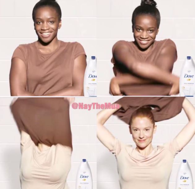 campaña acusada de paloma racista