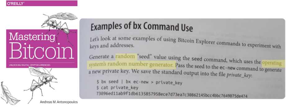 Ejemplo de cómo usar xb seed para generar wallets de Bitcoin