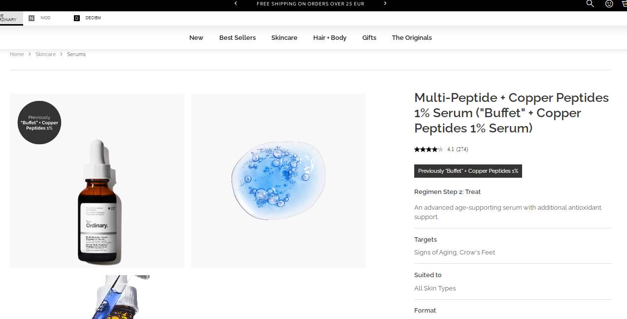 belleza del comercio electrónico
