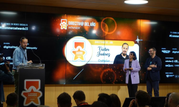 Imagen de Víctor Juárez mejor directivo ecommerce