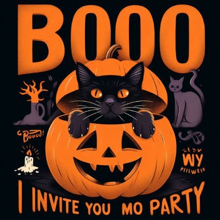 Póster de Halloween creado con Chat Bing y Dalle-3