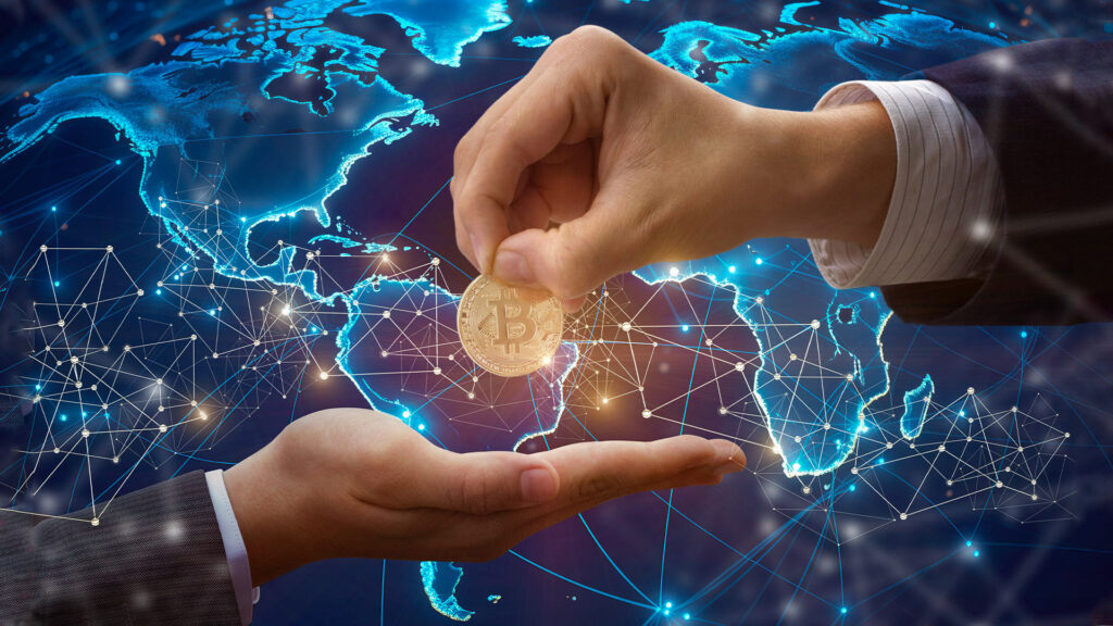 Remesas de bitcoins.
