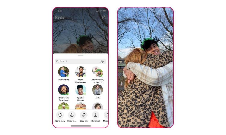 Imagen de muestra de cómo descargar Instagram Reels