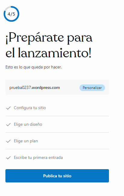 verificación