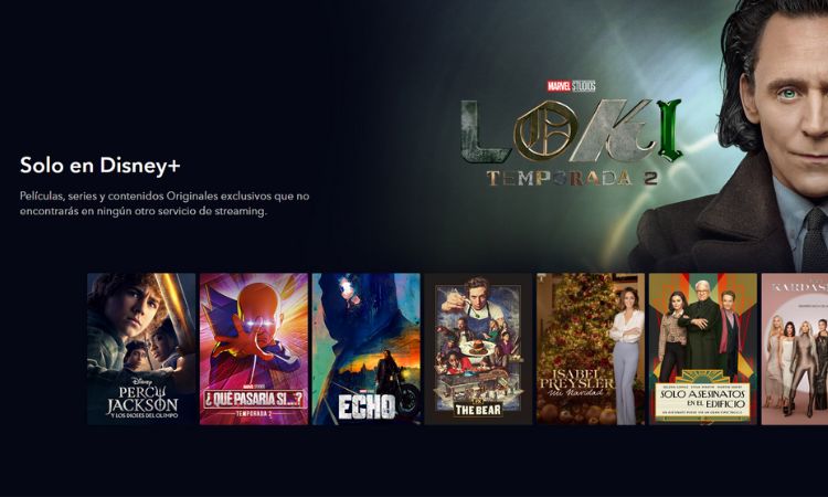 Catalogo de Disney +