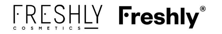 A la izquierda puedes ver el antiguo logo de Freshly, a la derecha el actual