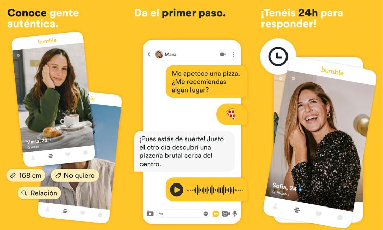 aplicación de forma vacilante